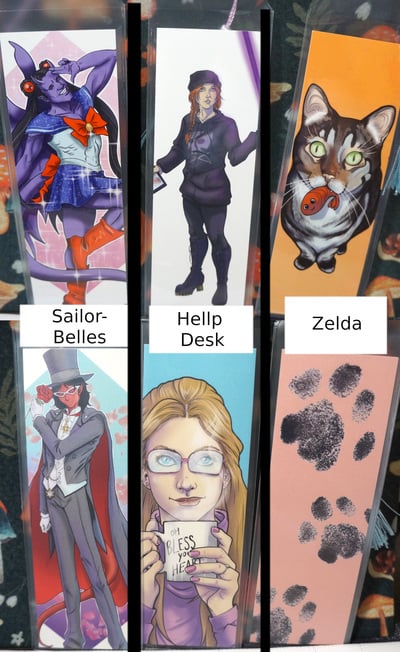 Mystery Bookmarks