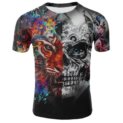 3d skull tee: stand out with killer graphics