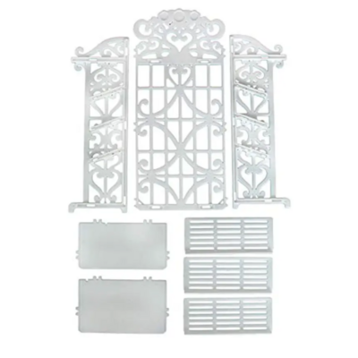 Fashion doll shoe rack w/20 pairs of shoes