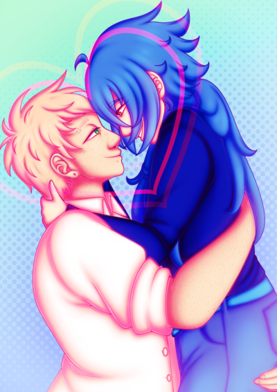 DRAMAtical Murder - NoiAo A5 Print