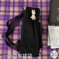 Japanese Style Transparent Pocket Ita Backpack Bag - Thumbnail 6