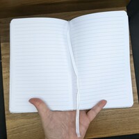 Eqqus Unicornus, Unicorn Journal notebook polymer clay cover - Thumbnail 3