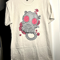 Pink Gasmask T-Shirt, Short Sleeved - Thumbnail 3