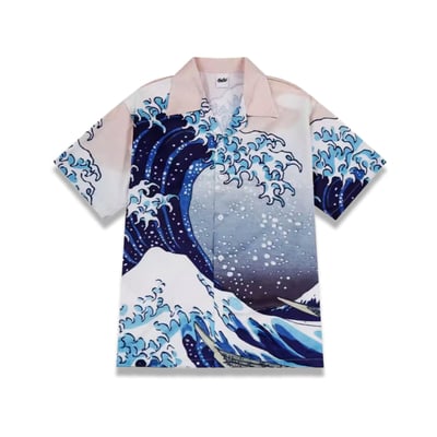 Kanagawa wave shirt v.1 