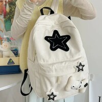 Kawaii Aesthetic Stars Backpack - Thumbnail 2