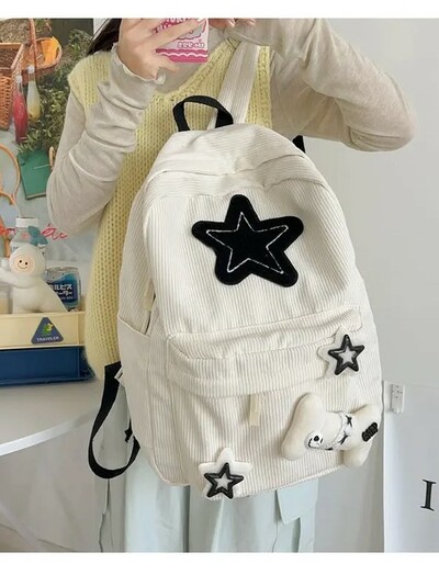 Kawaii Aesthetic Stars Backpack