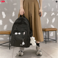 Multi Pocket Waterproof Harajuku Cute School Bag - Thumbnail 3