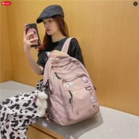 Multi Pocket Waterproof Harajuku Cute School Bag - Thumbnail 8