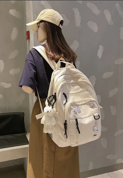 Multi Pocket Waterproof Harajuku Cute School Bag