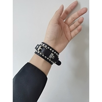 Steam punk rivet bracelet - Thumbnail 1