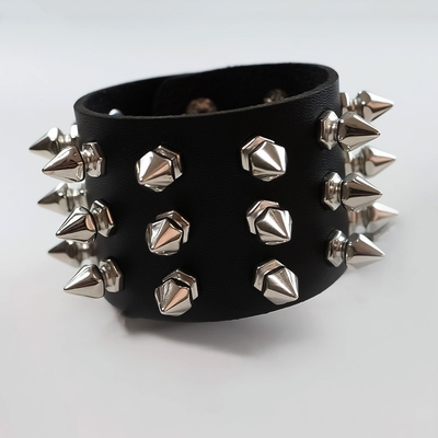 Grunge punk rivet bracelet