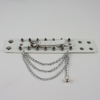 Alternative punk rivet chains bracelet - Thumbnail 3