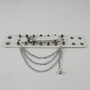 Alternative punk rivet chains bracelet-3
