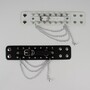 Alternative punk rivet chains bracelet-2