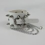 Alternative punk rivet chains bracelet-1