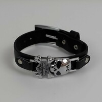 Steampunk skull vintage bracelet - Thumbnail 1