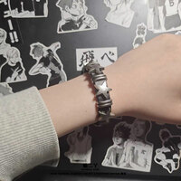 Y2k punk girl stars bracelet - Thumbnail 2