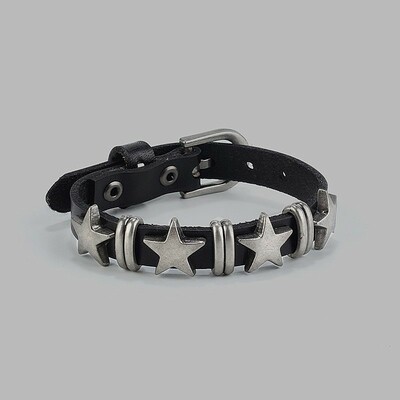 Y2k punk girl stars bracelet