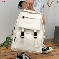 Unisex High Street Black Large Capacity Travel Bag - Thumbnail 3
