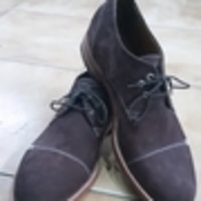 Crafted leather custom made genuine leather oxford lace up dress shoes