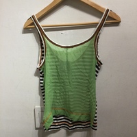 John Richmond stripe and sheer tank - Thumbnail 3
