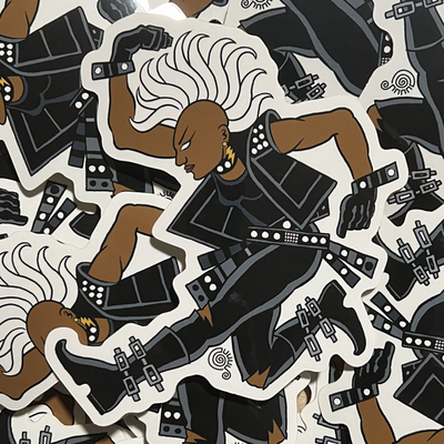 AP PunkStorm Sticker