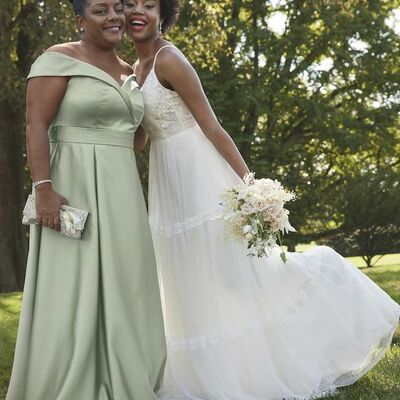 Mint green mother dresses simple wedding guest mother of the bride /groom formal dress