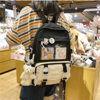 Kawaii Women Backpack Waterproof School Bag - Thumbnail 4