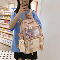 Kawaii Women Backpack Waterproof School Bag - Thumbnail 6