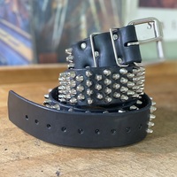 1.75" wide 4-3-4 Short British Stud Belt - Thumbnail 2