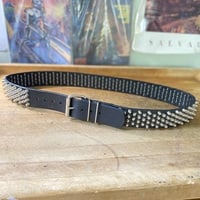 1.75" wide 4-3-4 Short British Stud Belt - Thumbnail 6