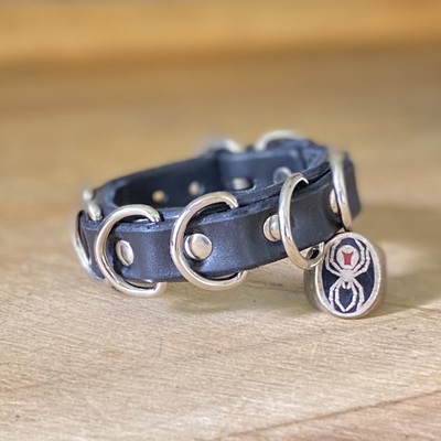 3/4” D-Rings wristband