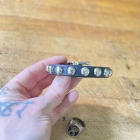 1-Row Medium Dome stud wristband - Thumbnail 3