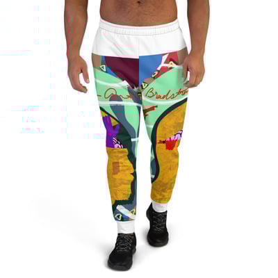 Bradstract art joggers