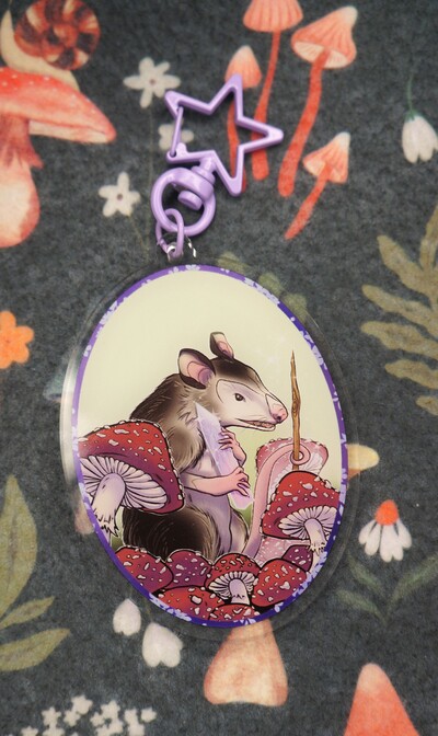 Magical Possum Keychains