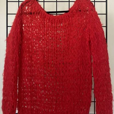 Faux mohair sweater (medium) vegan