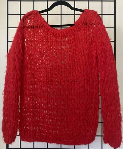 FAUX MOHAIR SWEATER (MEDIUM) VEGAN