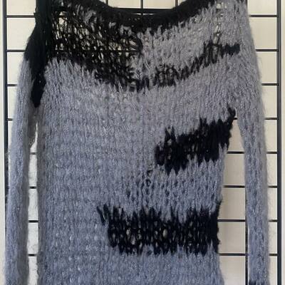 Faux mohair sweater (medium) vegan