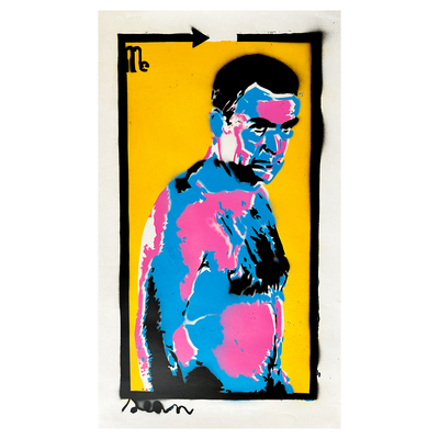 Sean - yellow stencil