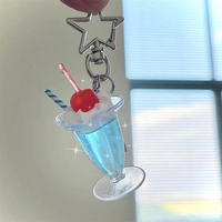 *Free Shipping*ICE CREAM COCKTAILS KEY CHAIN - Thumbnail 6