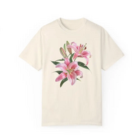 *Free Shipping*LILY FLOWERS TEE - Thumbnail 3