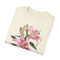 *Free Shipping*LILY FLOWERS TEE - Thumbnail 4