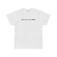 Free Shipping-SHOW ME YOUR B00KS TEE - Thumbnail 1