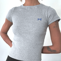 Free Shipping-LITTLE RIBBON BABY TEE - Thumbnail 4