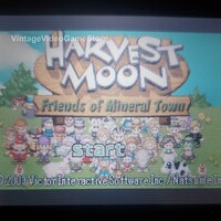 Harvest Moon Friends and More Friends of Mineral Town GBA Video Game Boy Advance Nintendo - Thumbnail 2
