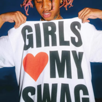 Free Shipping-GIRLS/BOYS LOVE MY SWAG TEE - Thumbnail 1