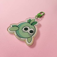 TLOZ Sand Seal Acrylic Keychain (Blue) - Thumbnail 8