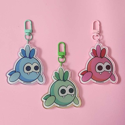 TLOZ Sand Seal Acrylic Keychain (Blue)