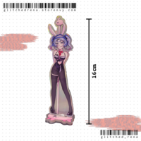 Hatsune Miku Rabbit Hole Holographic Acrylic Stand  - Thumbnail 1