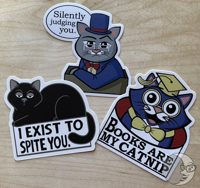 Inner Beasties - Cat Stickers